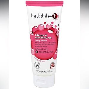 Bubble t Hibiscus & Acai Berry Tea Body Lotion - Pink